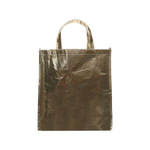 Bolsa Shopping Metalica 36x40x10