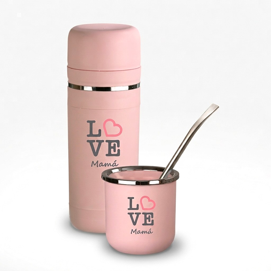 SET MATERO SILVER LOVE MAMA